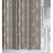 Spirella Anti-Schimmel Duschvorhang – 180x200 Cm, Fische-Muster, Wasserdicht & Antibakteriell, Aus Polyester