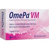 Omepa VM 30 Yumuşak Kaps&uuml;l Multivitamin Balık Yağı Omega 3