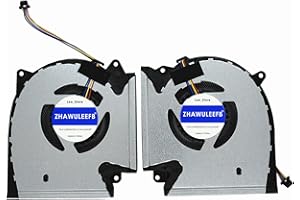ZHAWULEEFB Replacement New CPU+GPU Cooling Fan for Asus ROG Strix G513IC G513IE G513IH G513QC G513QE G713IC G713IE G713IH G713QC G713QE Series DFS5K221153715 FNAC DFS5K223052835 FNAD DC5V 0.5A Fan
