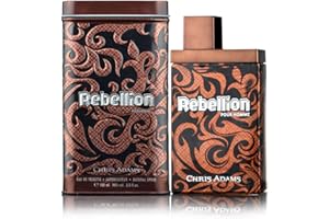 CHRIS ADAMS Rebellion - Eau de Toilette da uomo, 100 ml