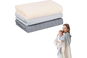 ‎FURORA BABY furora BABY Mulltücher Baby 80x80 cm XL groß | super Soft Musselin, Bio-Baumwolle, Oeko-TEX 100: schadstofffrei | Musselintücher Baby Spucktücher Mullwindeln, Mädchen, Junge, Neugeborene