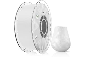 ‎CREALITY Creality Filament PLA, Hyper PLA RFID filament do drukarki 3D – wysoka prędkość 30-600 mm/s, szpula 1 kg (2,2 lbs) z obsługą CFS, kompatybilny z K2 Plus Combo i większością drukarek 3D, biały