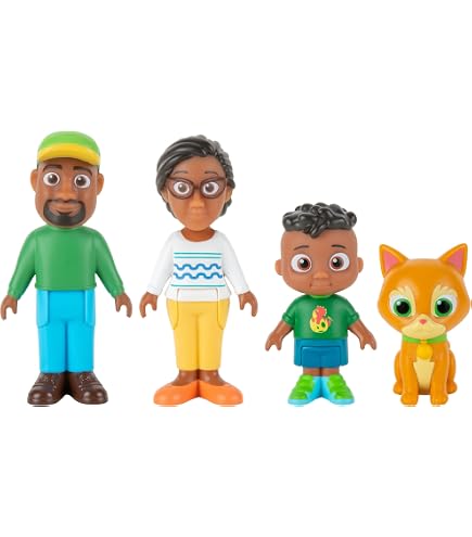CoComelon JJ Melon Mini véhicule – Comprend Une Voiture Jouet JJ dans Le Bus Scolaire intégrée – Jouets pour Enfants, Tout-Petits et Enfants d'âge préscolaire