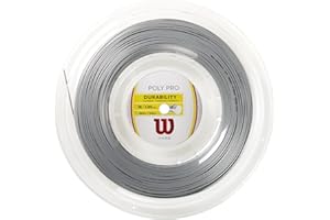 Wilson Corde de Tennis Poly Pro String de Raquette Unisexe