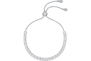 Ted Baker Melrah Crystal Adjustable Tennis Bracelet For Women (Silver/Crystal)