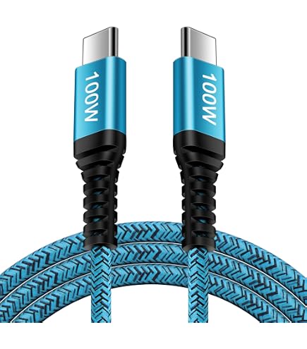 USB-C Spiralkabel [0.4-1.2m] – 3A Schnellladekabel Für Auto, Android Auto, Apple CarPlay