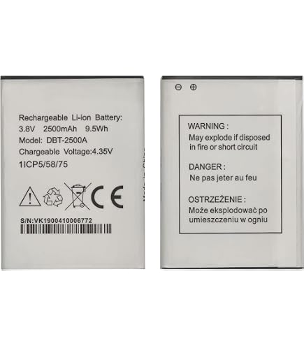 Batteria Vhbw Per TCL TLI019D7 – 1900mAh, Li-Ion, Con Protezioni Di Sicurezza!