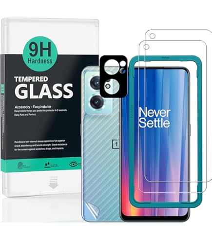 Custodia Per OnePlus Nord CE4 Lite 5G,Gel Silicone Trasparente Telefono & Screen - Foto 13