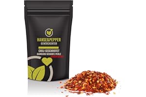 ‎HANSE&PEPPER GEWÜRZKONTOR 500g Chili geschrotet Hamburg scharfe Perle Chilli extrem scharf feurig hot