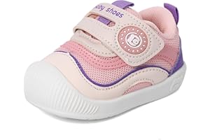MASOCIO Zapatillas Bebé Niño Niña Zapatos Primeros Pasos con Suela Goma Suave Antideslizante