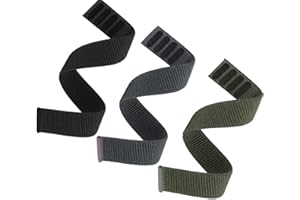 OTOPO 22 mm Loop nylonowy pasek do zegarka Fenix 6/Fenix 5 / Fenix 7 / EPIX 2, ultralekki, szybkoschnący pasek do zegarka Garmin Forerunner 955