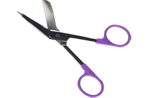 Listermate 853-PUR Prestige Medical 5 1/2" Bandage Scissors, Purple Handle