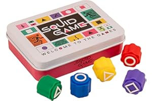 Cinereplicas Squid Game - Gonggi - Squid Game Saison 2 - Boîte Deluxe et 5 Pierres de Couleur incluses - Licence Officielle