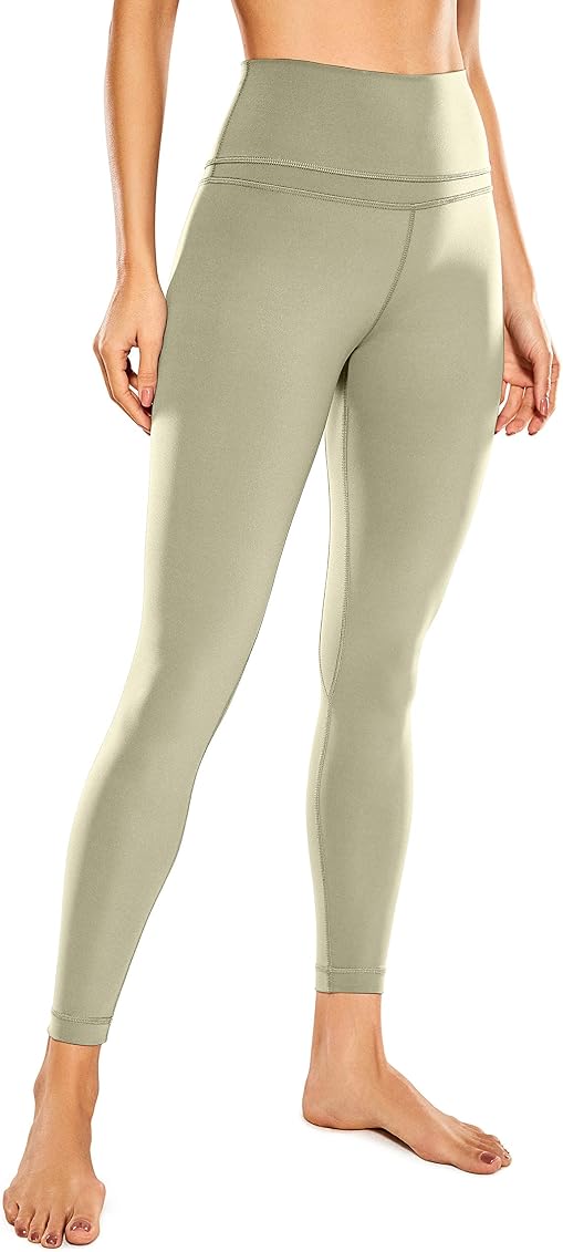 CRZ YOGA Women's Naked Feeling Workout Leggings 25 Inches - 7/8 High Waist  Yoga Tight Pants Carbon Dust 40: Buy Online at Best Price in UAE - Amazon.ae