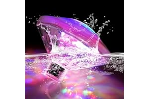 Esoes Hot Tub Led Bath Lights Accessories, 7 Modes Corlorful Disco Floating Hot Tub Lights Waterproof Underwater Lamp Decorative for Bathing Time, Ponds, Pools Party