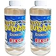 MM TOYS Liquid Bubble Solution Refill Pack of 2 (1500 ml) | Ready-to-Use Non-Toxic Bubble Liquid for Kids | Safe for Bubble Guns and High-Output Water Bubbles