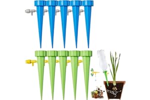 COMFORTY Bewässerungssystem, 10 Stück Automatisches Tropfbewässerungs Einstellbar Bewässerungssystem für Topfpflanzen Bewässerung Zimmerpflanze Bewässerung Ideal Wasserversorgung Während Ihrem Urlaub