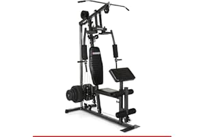 ‎HAMMER HAMMER Kraftstation California XP - Multistation für effektives Krafttraining zuhause Verdopplungsmechanismus bis 120kg inkl. Curl-Pult, Latzug-Stange