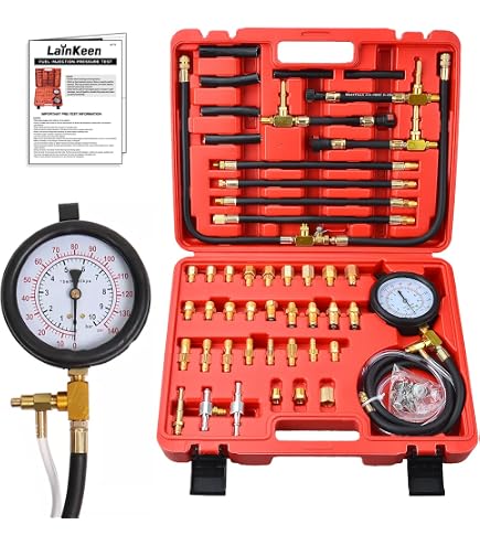 Budget K-Jet Fuel Pressure Tester Kit - DeLorean Parts USA