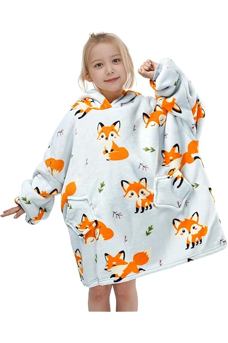 Snuggle Hoodie X-MAS Oversized Hoodie Warme Fleece Deken Met