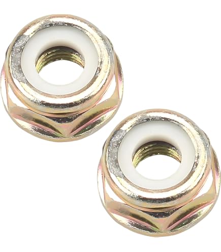 6x Messermutter M10x1,25 Linksgewinde - Für Trimmer & Freischneider