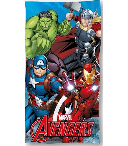 Serviette De Bain Et Plage Spiderman Officielle 70x140 Cm – 100% Polyester, Séchage Rapide Et Ultra Douce Pour Enfants Et Adultes