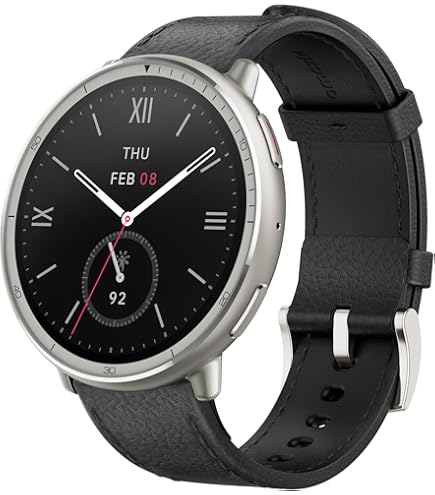Bluetooth Smartwatch RoccoBarocco Elite Smartwatch Voor Hem én Haar - Zwart Aluminium, 1.8 Inch Scherm, IP67 Waterdicht Smartwatch Met Hartslagmeter