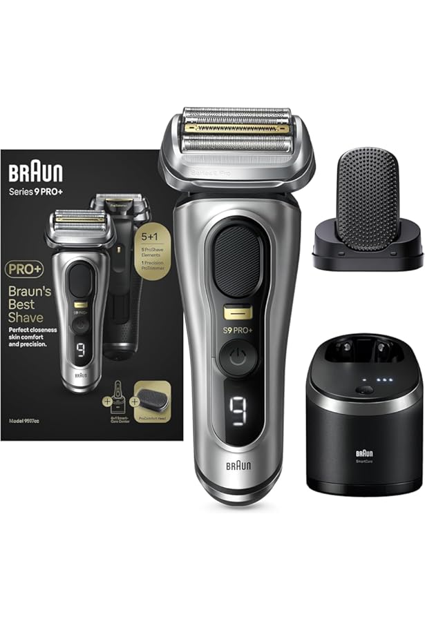 Braun Series 9 PRO+ Electric Shaver for Men, 5 Pro Shave Elements