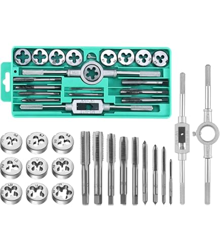 Coffret Expert 40 Filières Et Tarauds – Silverline 13722 – De 3 à 12 Mm