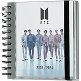 Grupo Erik: Diario Scuola 2023 2024 BTS, diario scolastico giornaliero con 11 mesi, 16x14cm, ottimo come diario scuola elemen
