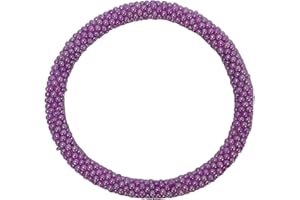 Yvelise Bracelet femme Népalais en perles - Fait main au Népal - Authentique