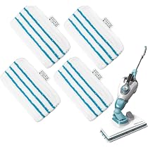 5 Panni Lavabili In Microfibra Per Vaporello Black+Decker (FSM1500, FSM1600, FSM1620, Ecc.)