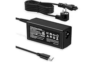 YDKDNF 45W USB C Chargeur Alimentation pour Chromebook Laptop HP Dell Acer ASUS Google Samsung More Type C Ordinateurs Portables