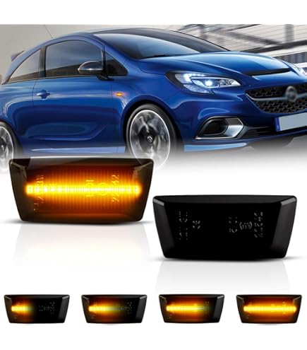 Full Smoked Side Indicator Turn Signal Marker Lights For Porsche 911 9