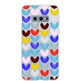 PrintiFy Samsung Galaxy S10e ile Uyumlu 1mm Slim Fit Water Color 1 Baskılı Şeffaf Kılıf