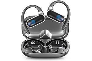 PPBP AI Translation Earbuds Real Time,182 Language Translator Earbuds,5-in-2 Open Ear Translator Device,Translating Earbud for Travel Learning with Charging Case