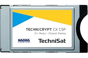 TECHNSAT TechniSat TECHNICRYPT CX CSP - CI+ Modul (Common Interface Plus, Entschlüsselungsmodul zur Nutzung Conax codierter Smartcards, CSP Chipset Pairing, kompatibel zu Endgeräten bis CI+ Version 1.4)