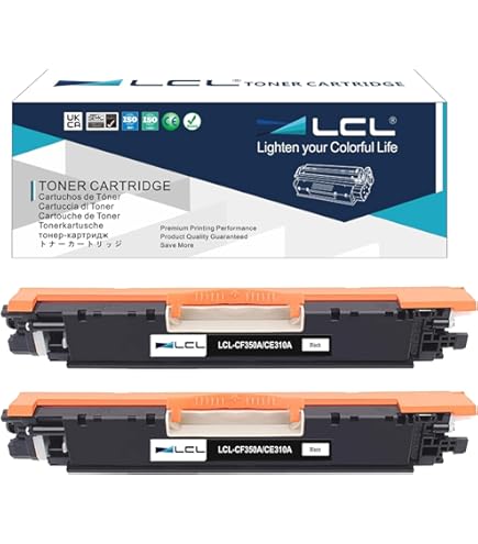 126A Black Toner Cartridge Replacement For HP 126A CE310A For Laserjet Pro 100 Color