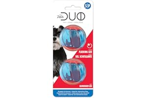Zeus Duo Kulki z LED, interaktywna zabawka dla psa, mały rozmiar