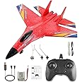 Amitasha RC Airplane Jet Epp Foam RC Aircraft, Remote Control Airplane for Kids & Adults, RC Glider with Automatic Balance Gyroscope, Foam Plane with Night Light, Gift for Boys