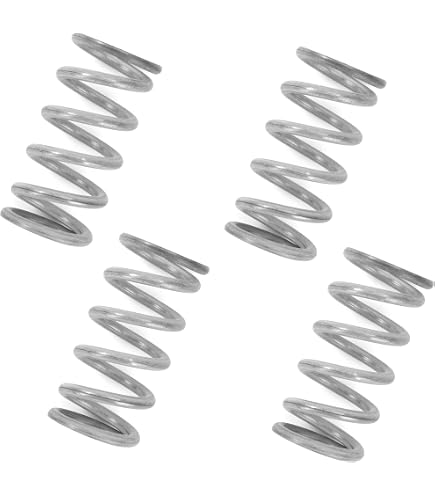 Ressorts De Compression 30mm Acier Inoxydable - Lot De 4, Fil 1.9mm, Diamètre 20mm, Force 5.3kg