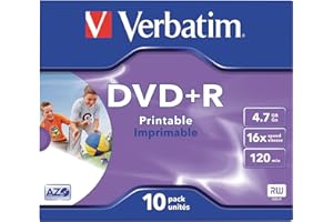 Verbatim DataLifePlus DVD+R x 10 4.7 Go