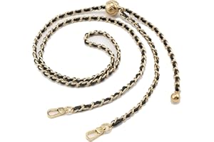 BEAULEGAN Thin Handbag Chain Strap Adjustable - Replacement for Small Shoulder Crossbody Bag, 130 cm Long