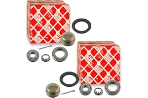 LOTT-AUTOTEILE 2x Radlagersatz Hinten Radlager links + rechts Hinterachse