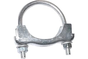 AERZETIX: Collier de serrage fixation pour tuyau pot silencieux d'échappement 60mm diamètre