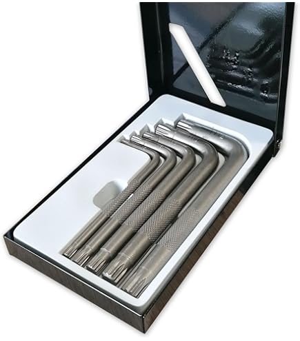 KS Tools 151.4100 Jeu De Clés Males XZN 5 Pièces M5/M6/M8/M10/M12