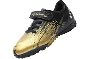 VLOOKST Fußballschuhe Jungen Kunstrasen Fussballschuhe Kinder Trainingsschuhe Mädchen Sneaker Sportschuhe Indoor Outdoor Turf Football Schuhe Unisex Gr.30-39