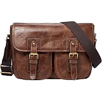 Fossil Tasche für Männer Greenville, Ökoleder/Ökoleder 