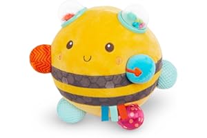 B. toys zabawka dla niemowląt, przytulanka pszczoła, zabawka sensoryczna interaktywna z dźwiękami, zabawka dla niemowląt, pluszowa zabawka dla dziewczynek i chłopców od 0 miesięcy