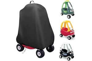 SCHLEUDER Cozy Coupe Car Cover for Outdoor Toddler Toys, Foot to Floor Ride, Kids Waterproof Cover, 420D Oxford Cloth